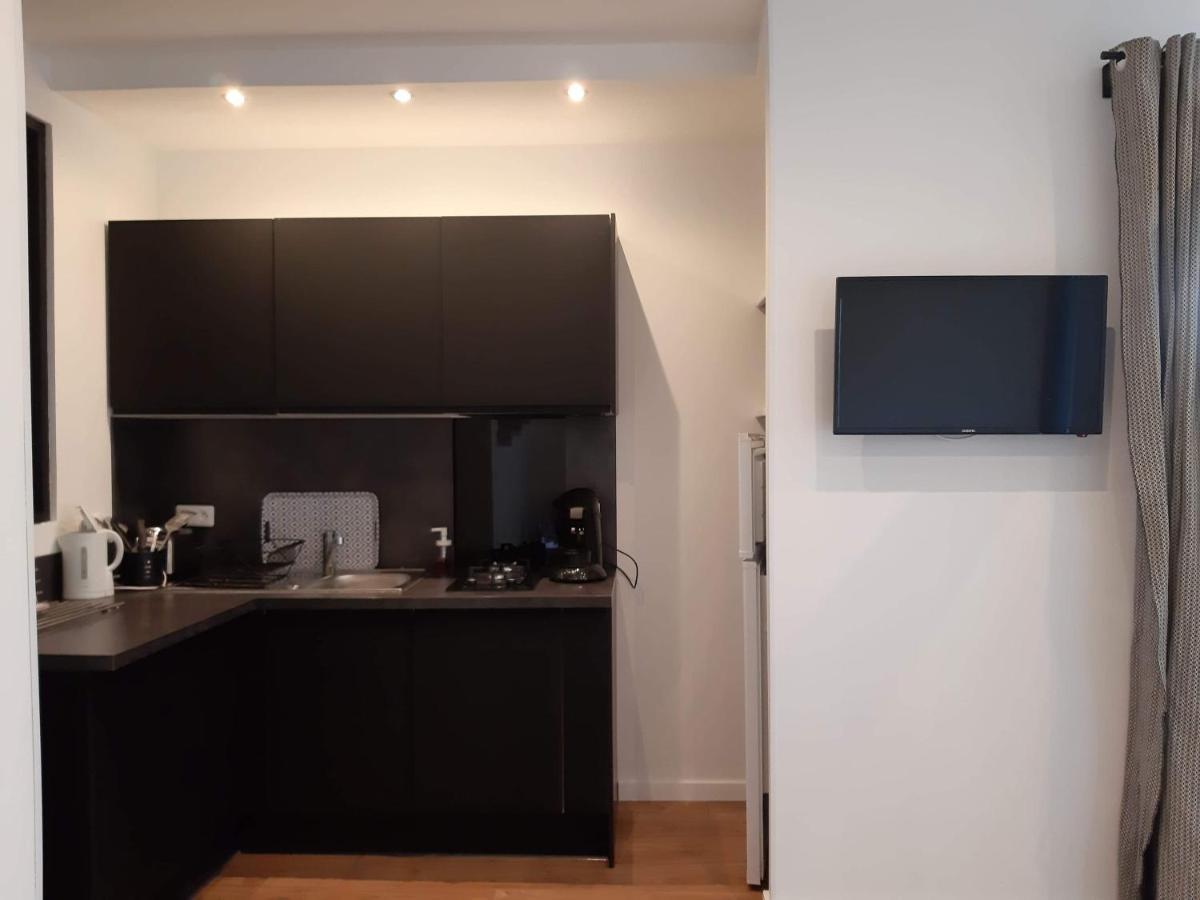 Home Sweet Home 2 Pieces 42 M2 Chambre, Salon, Cuisine, Grande Terrasse, Parking Proche Centre Ville Et Mer باستيا المظهر الخارجي الصورة