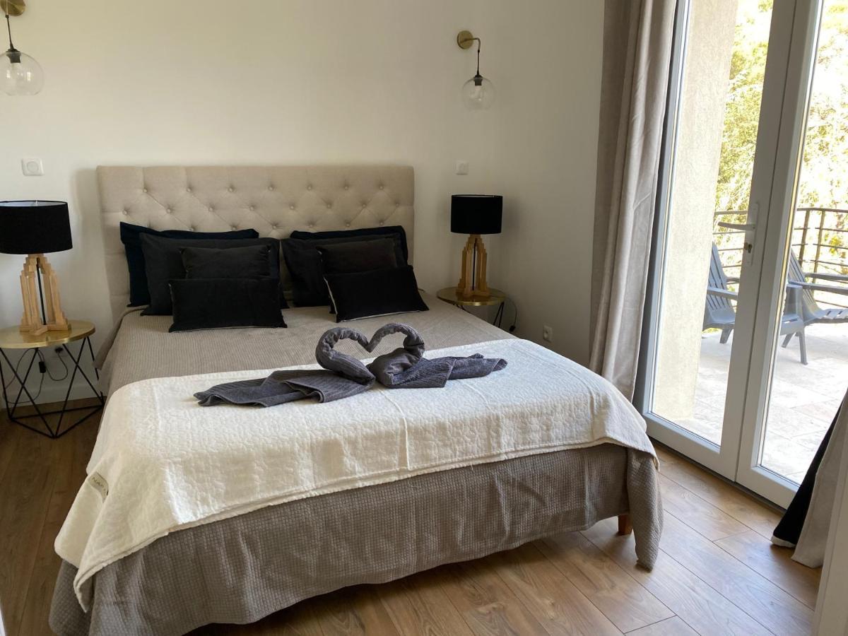 Home Sweet Home 2 Pieces 42 M2 Chambre, Salon, Cuisine, Grande Terrasse, Parking Proche Centre Ville Et Mer باستيا المظهر الخارجي الصورة